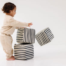 Load image into Gallery viewer, Bold Stripe Play Cube
