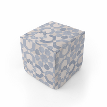 Load image into Gallery viewer, Blue Tile Play Cube
