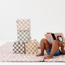 Load image into Gallery viewer, Checker Gumdrop Play Cube
