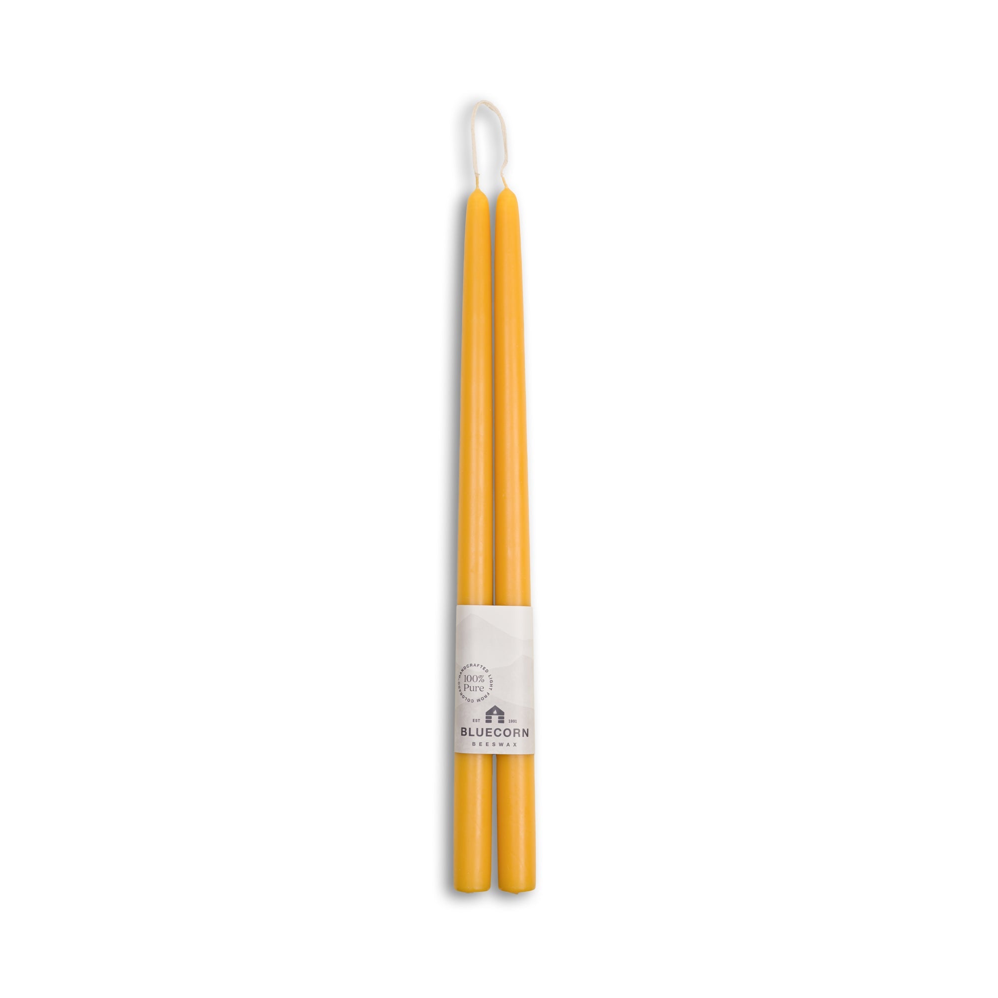 Bluecorn Candles Beeswax Taper Candles - Thumbnail 2