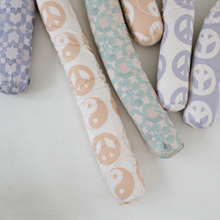 Load image into Gallery viewer, Lavender Peace Sign Support Pillow
