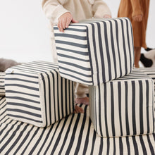 Load image into Gallery viewer, Bold Stripe Play Cube
