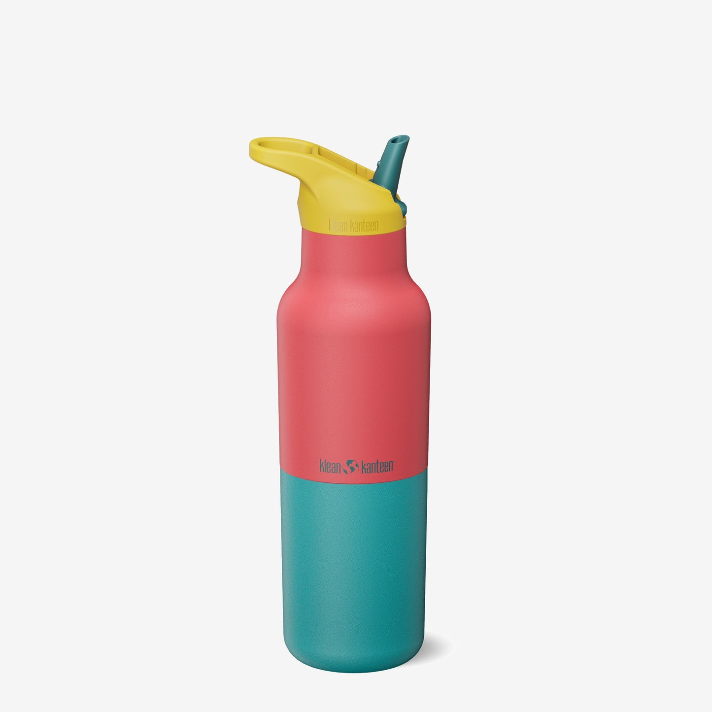 Klean Kanteen Stainless Steel 16oz Rise Classic with Flip Seal Sport Cap