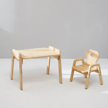 Load image into Gallery viewer, Mesasilla Kids Activities Table Set with Bear, star ,Elephant, Car,and Rabbit - Includes Chair

