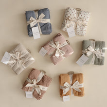 Load image into Gallery viewer, Organic Cotton Muslin Cloths 3-Pack
