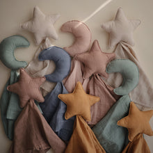 Load image into Gallery viewer, Mushie Organic Cotton Baby Moon Lovey Blanket
