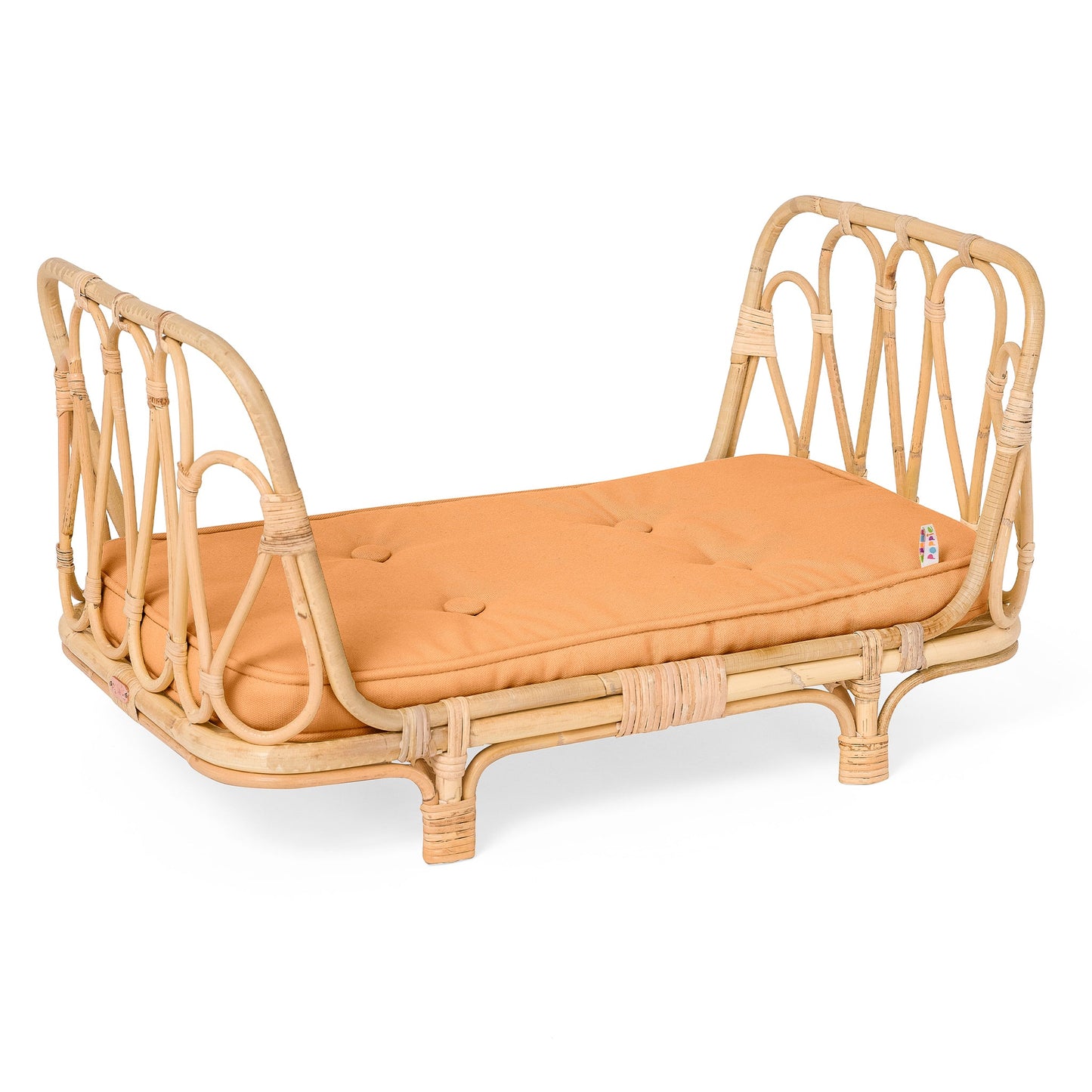 Poppie Eco-Friendly Rattan Classic Doll Day Bed