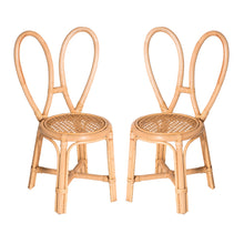 Load image into Gallery viewer, Poppie Toys Rattan Bunny Chair | Sustainable, Non-Toxic, Minimalist Kids&#39; Furniture
