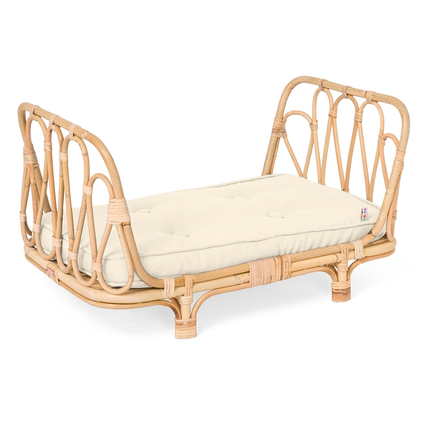 Poppie Eco-Friendly Rattan Classic Doll Day Bed