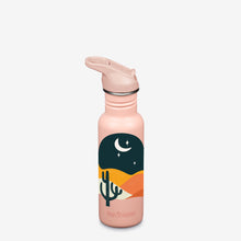 Load image into Gallery viewer, Klean Kanteen Stainless Steel 18oz Classic with Flip Seal Sport Cap - Bohemian Nights
