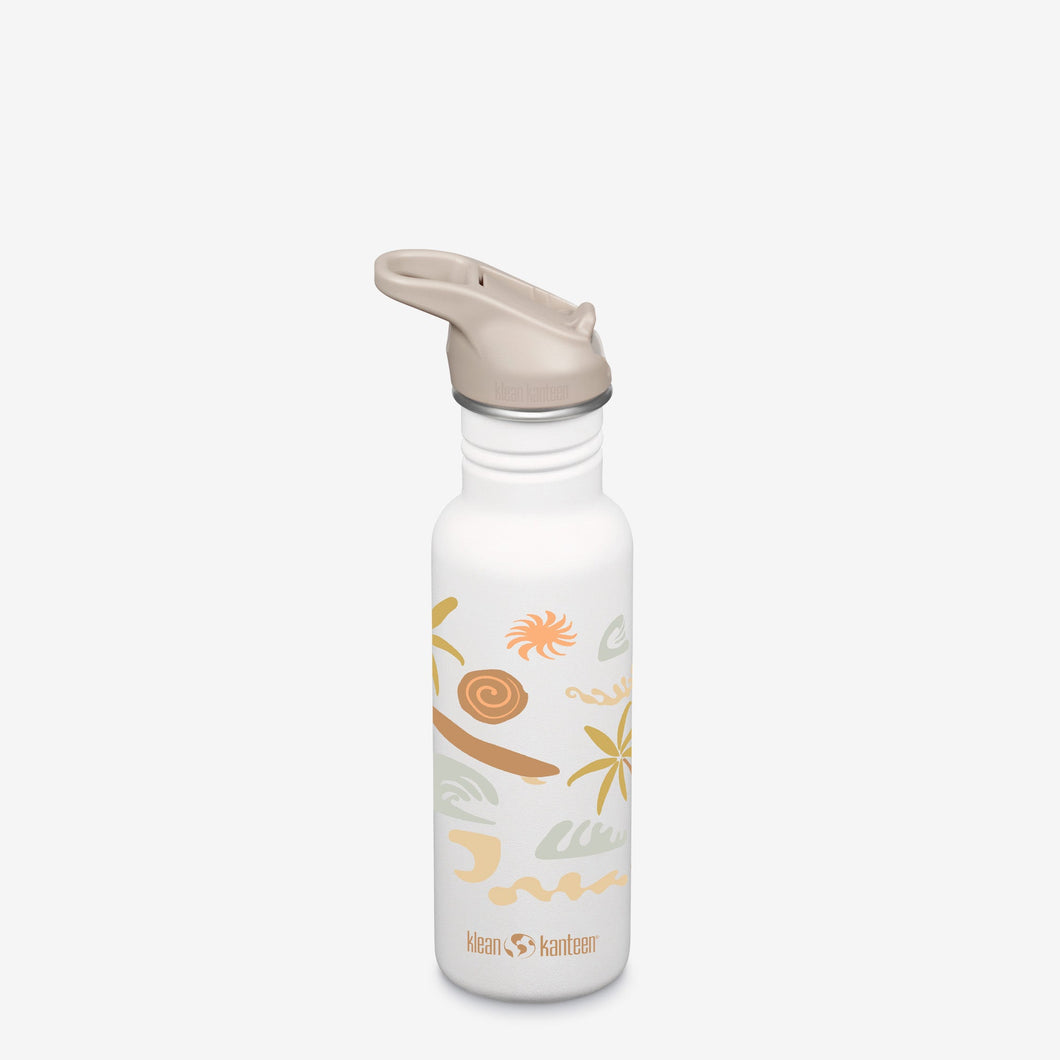 Klean Kanteen 18oz Classic with Flip Seal Sport Cap - Beach Mode