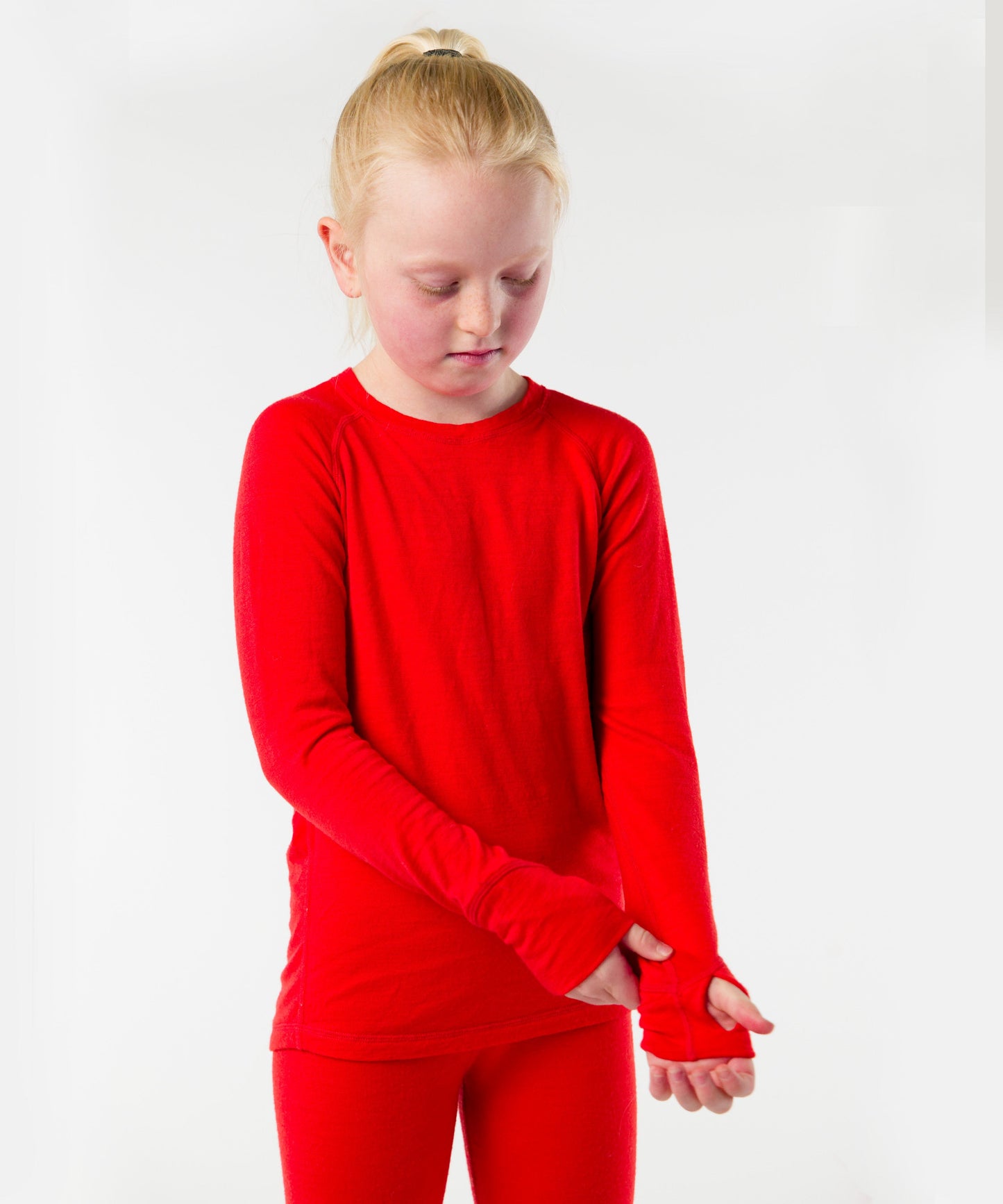 Kids Long Sleeve & Legging Set – 100% Merino Wool - Baselayer