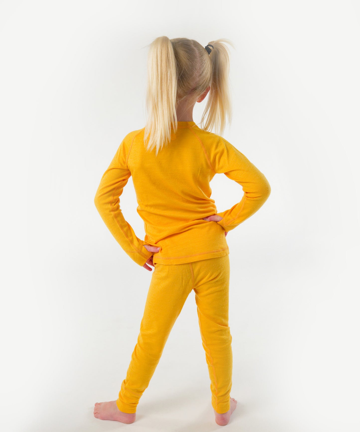 Kids Long Sleeve & Legging Set – 100% Merino Wool - Baselayer