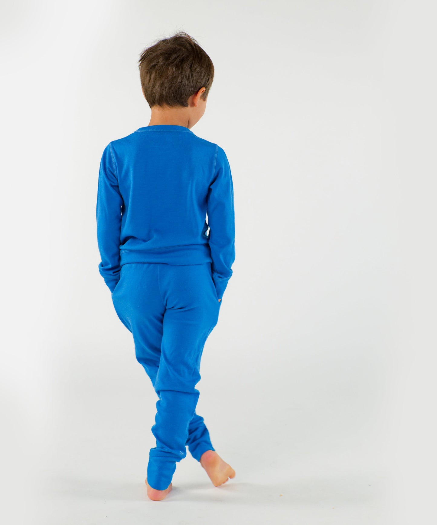 Kids Crew and Jogger Set – 100% Merino Wool