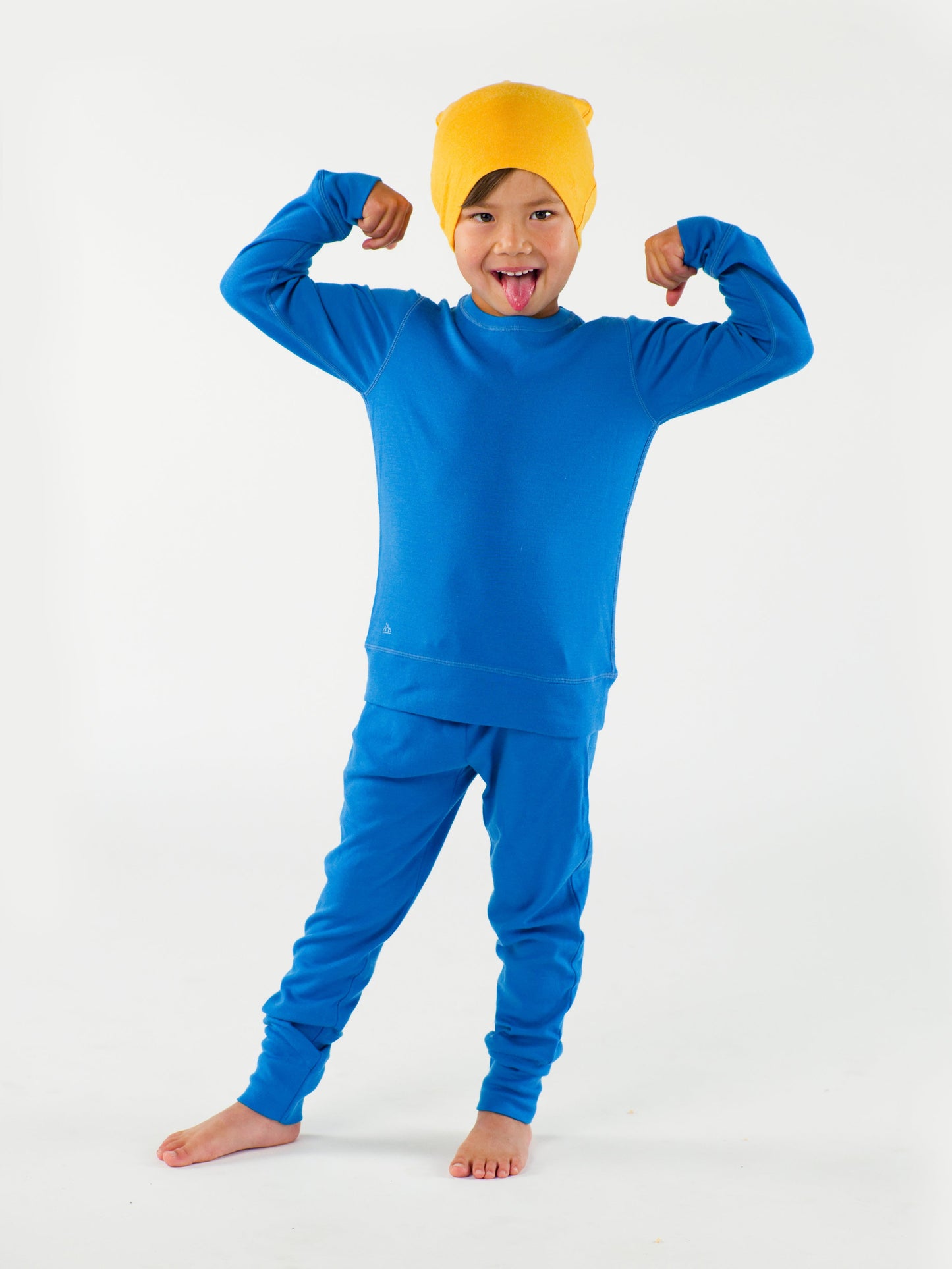 Kids Crew and Jogger Set – 100% Merino Wool