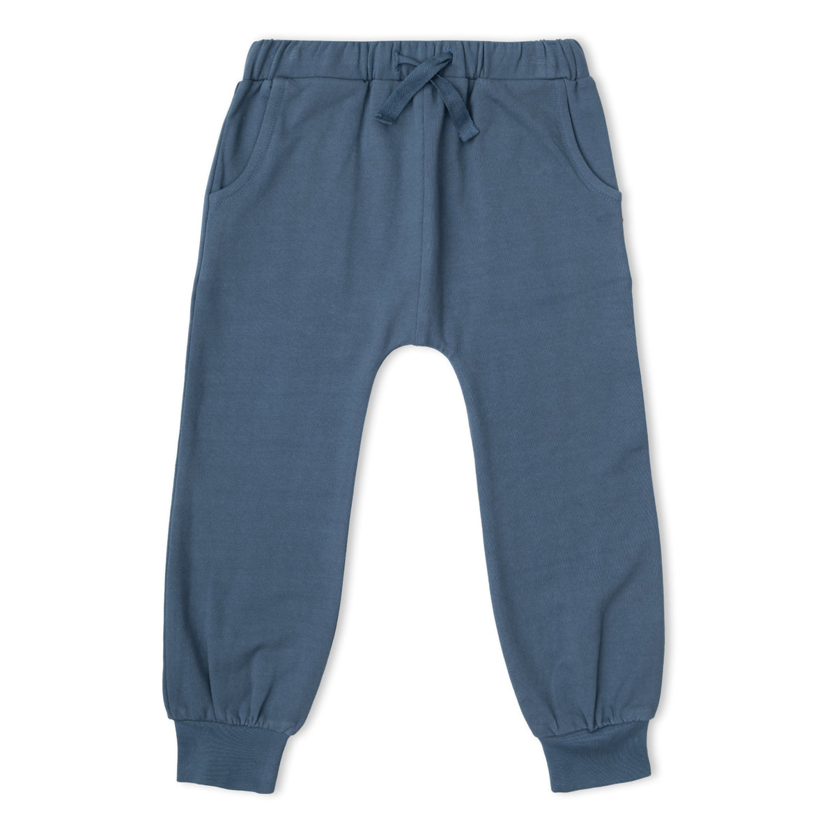 Organic Fleece Jogger Pants for Babies & Toddlers – Navy
