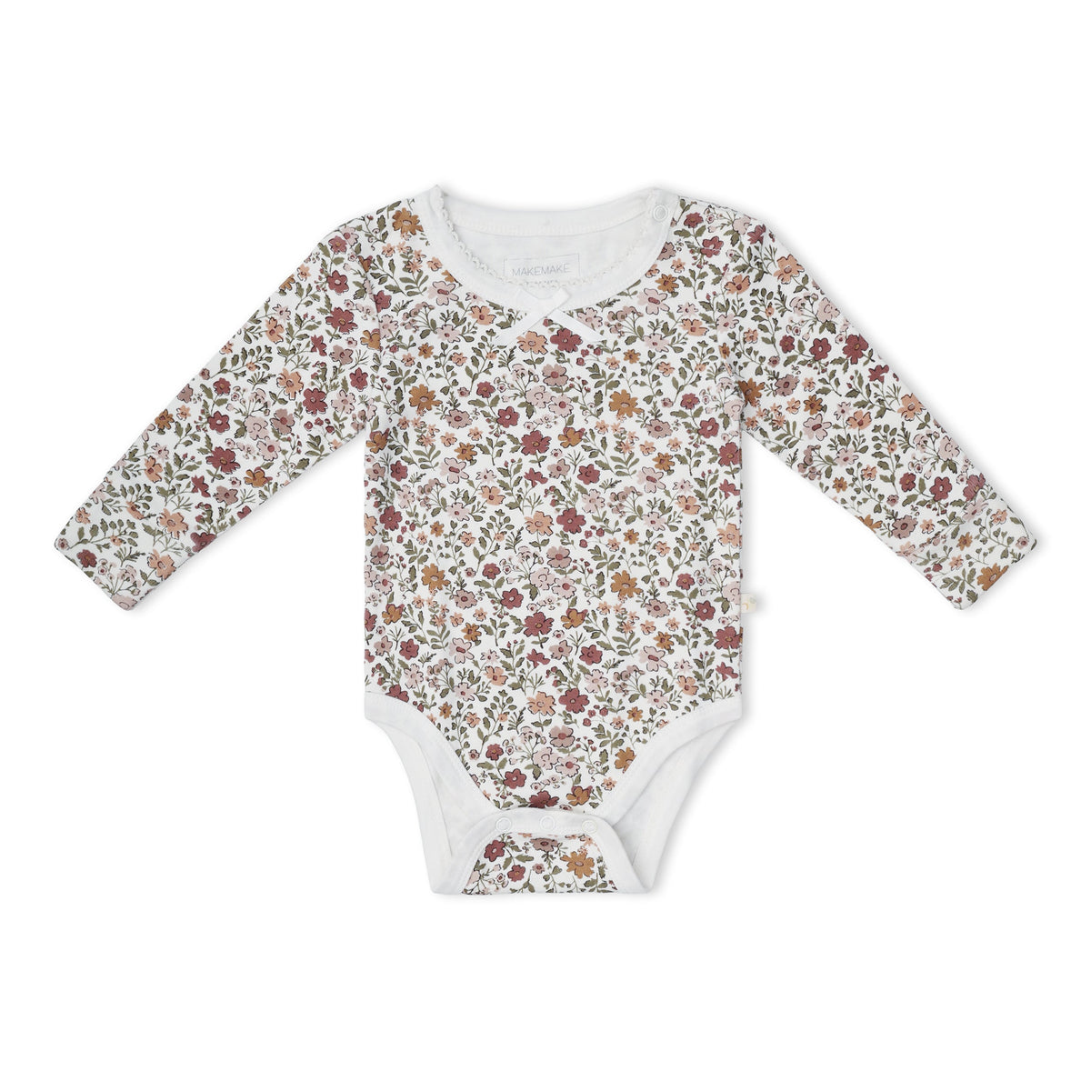 Organic Bodysuit & Foldover Pants Set for Babies – Woodland Sprig