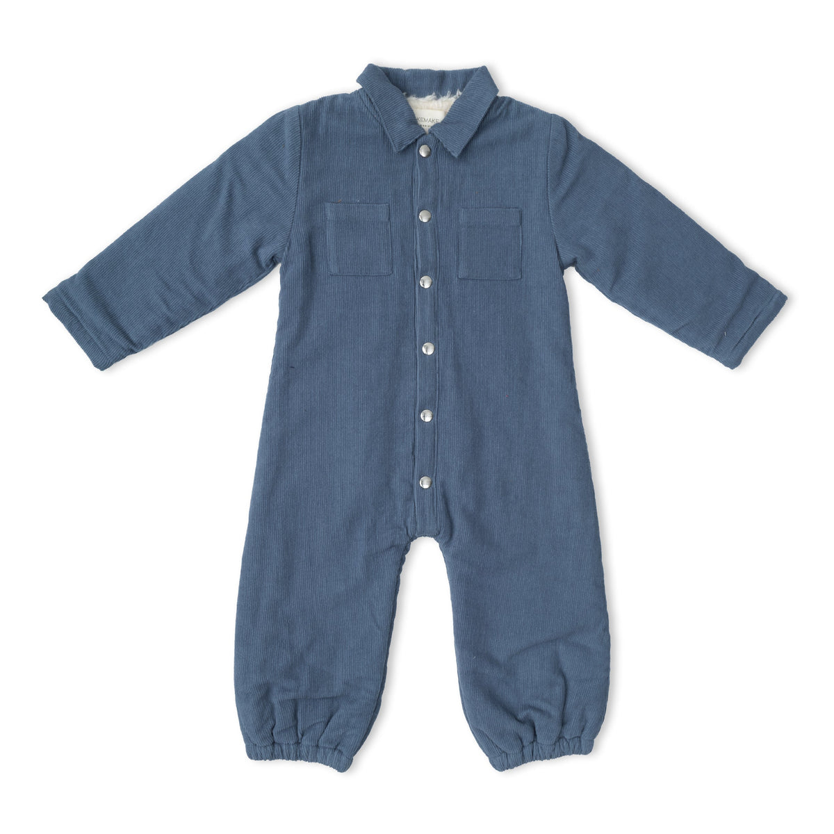 Organic Corduroy Jumpsuit for Babies – Navy