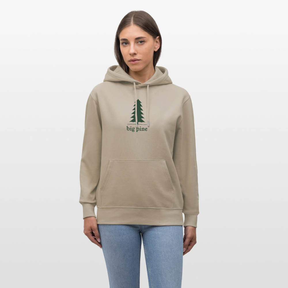 Big Pine Unisex Organic Cotton Hoodie - dust