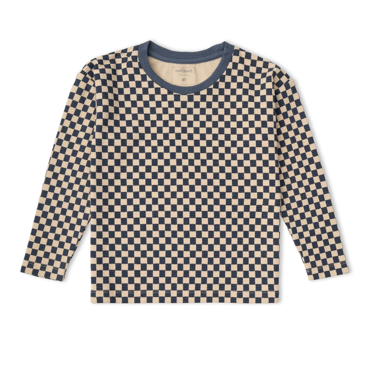 Organic Cotton Tee & Foldover Pants Set for Babies & Toddlers – Midnight Check