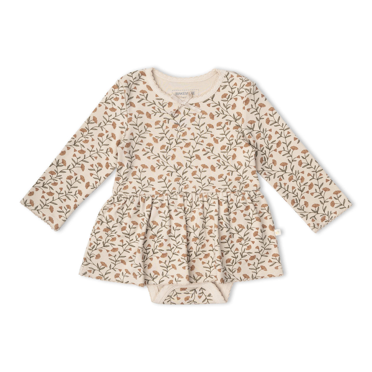 Organic Baby Bodysuit, Dress & Leggings Set – Rustbloom