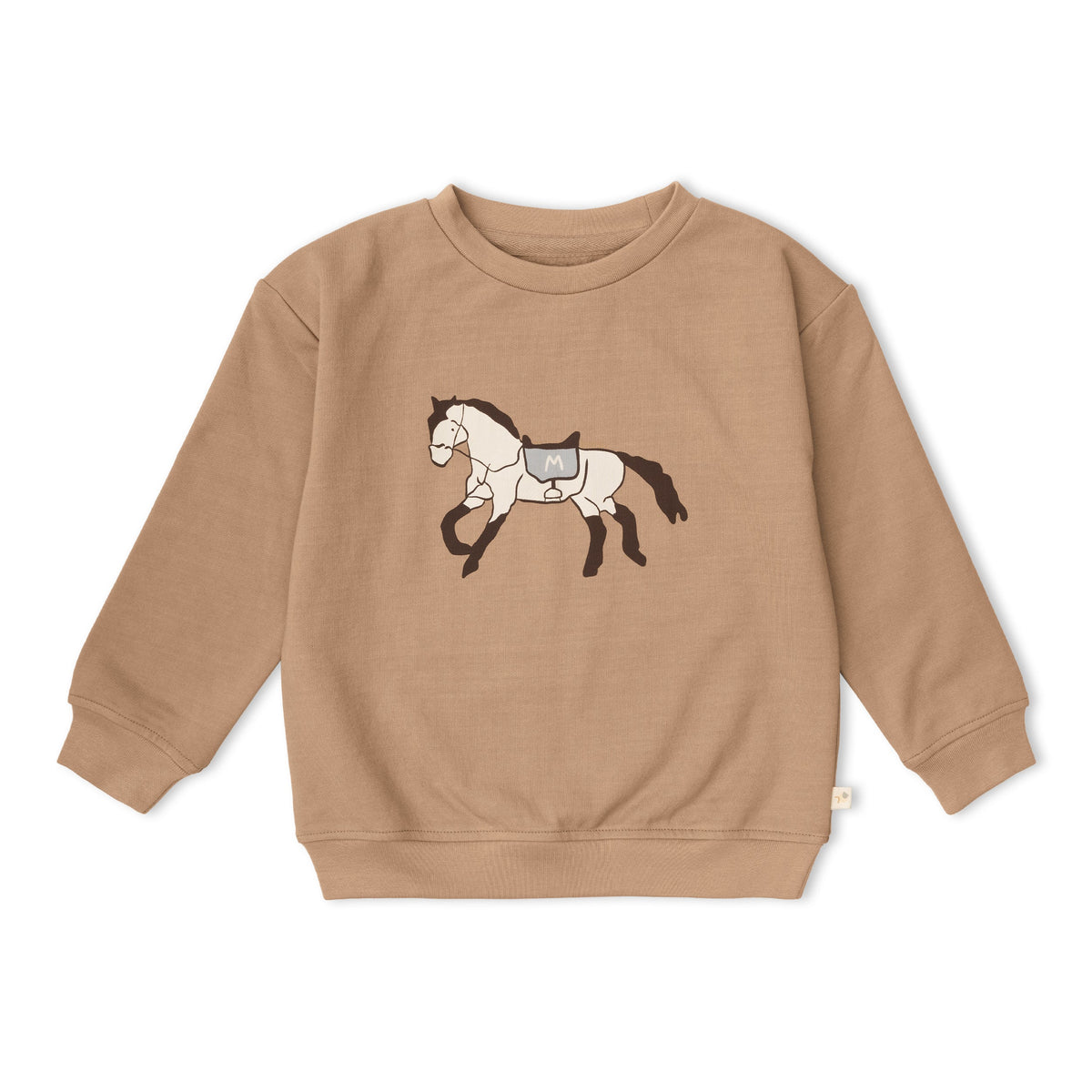 Organic Fleece Sweatshirt for Babies & Toddlers – Horse