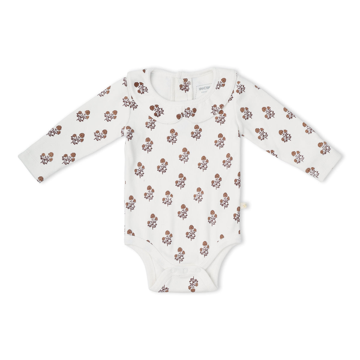 Organic Ruffle Collar Onesie & Pants Set for Babies – Loom
