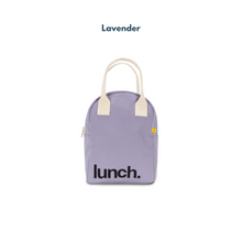 Load image into Gallery viewer, Fluf Organic Cotton Zipper Lunch Bag
