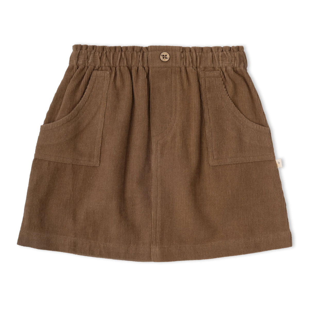 Organic Corduroy Skirt for Babies & Toddlers – Brown