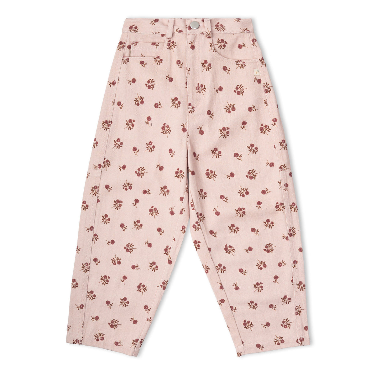 Organic Cotton Twill Barrel Pants for Babies & Toddlers – Rosebud