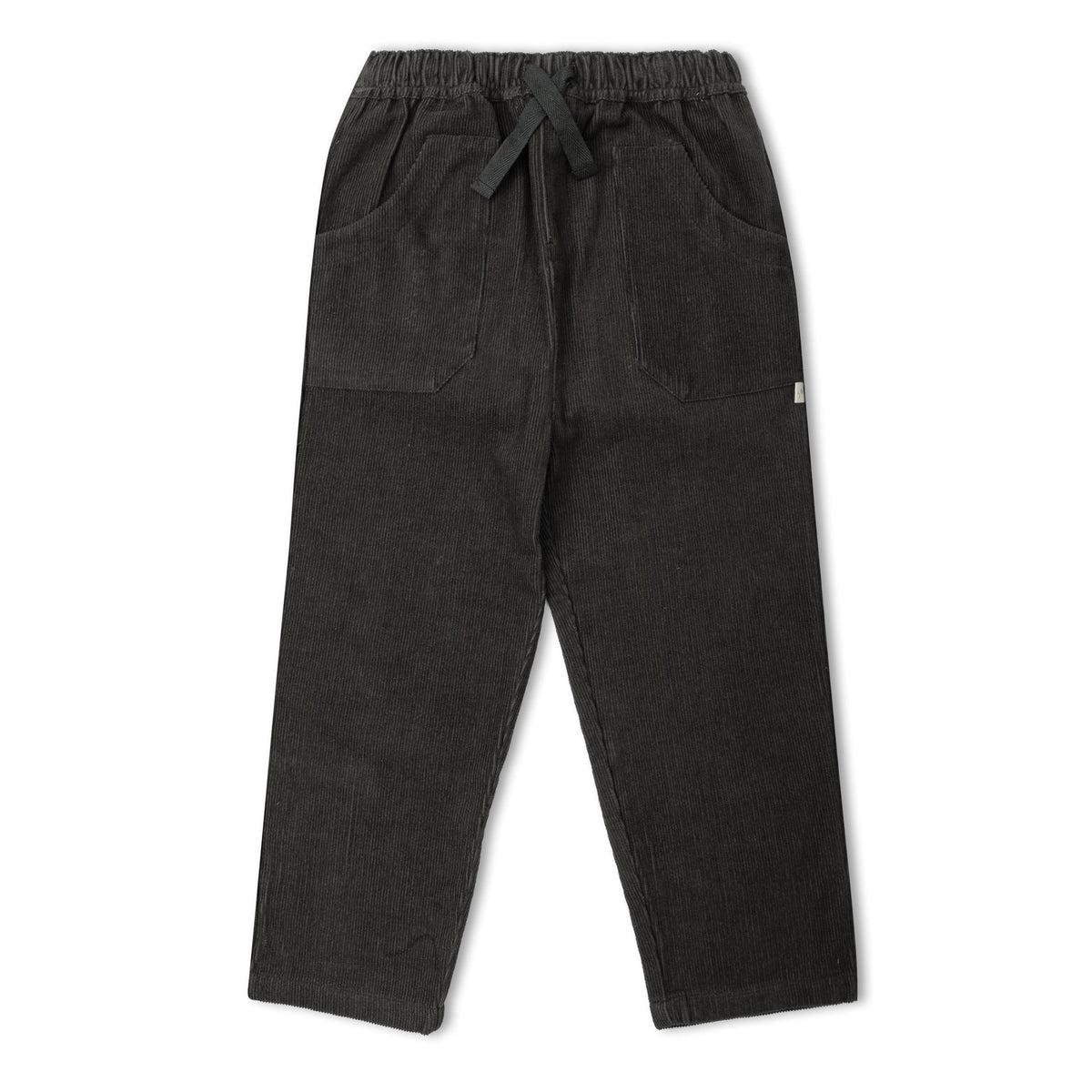 Organic Cotton Corduroy Pants for Babies & Toddlers – Charcoal