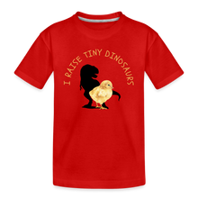 Load image into Gallery viewer, Kid’s Premium Organic T-Shirt - red
