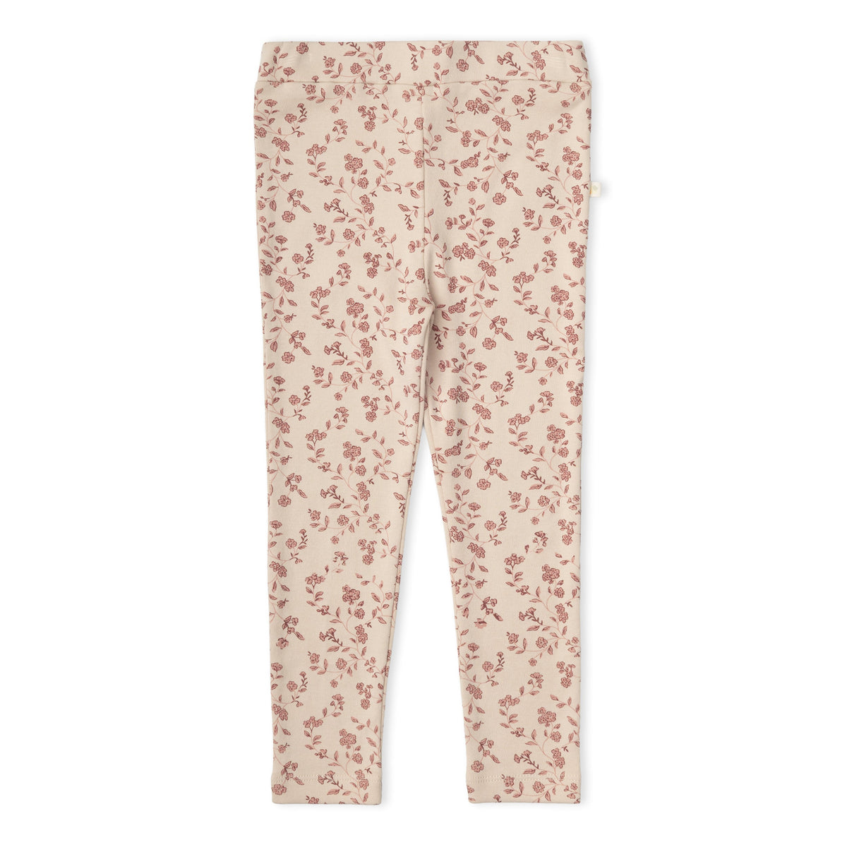 Organic Cotton Leggings, Set of 2 for Babies & Toddlers – Petal Whispers + Dusty Rose