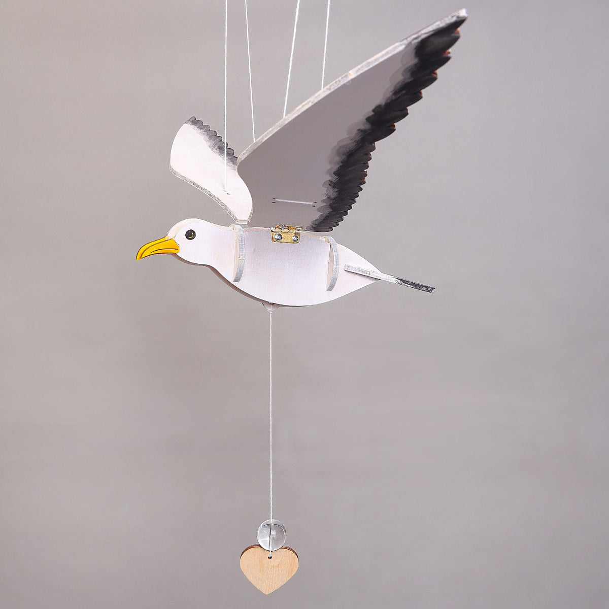 Kitsville Bionic Bird DIY Kit – Wooden STEM Building Kit for Kids