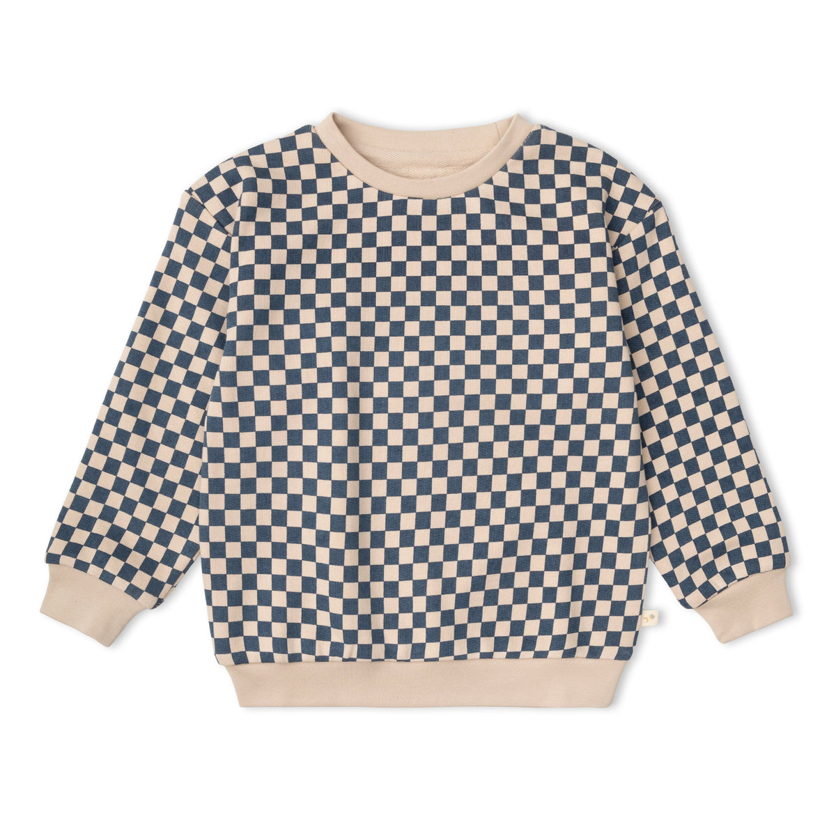 Organic Fleece Sweatshirt for Babies & Toddlers – Midnight Check