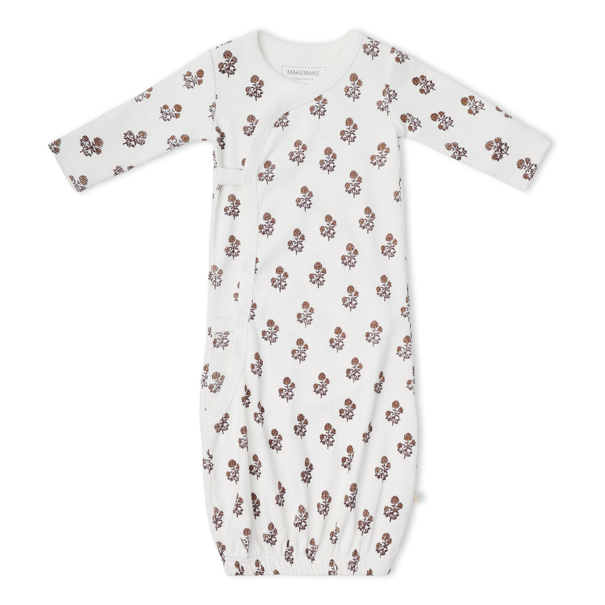 Organic Cotton Kimono Newborn Sleep Gown & Hat Set – Loom