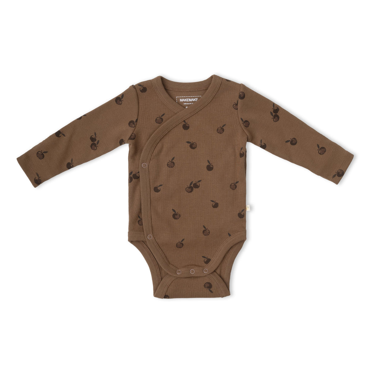 Organic Cotton Kimono Onesie & Pants Set for Babies – Apple