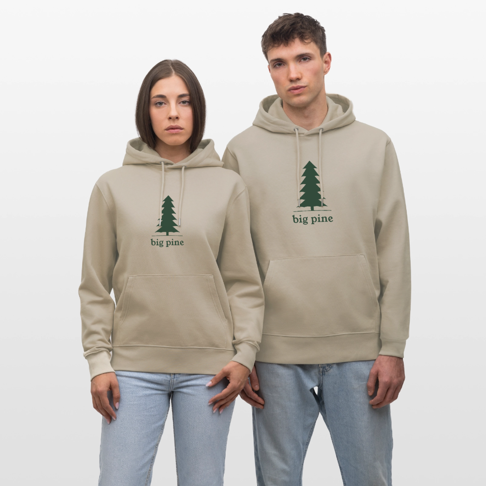 Big Pine Unisex Organic Cotton Hoodie - dust