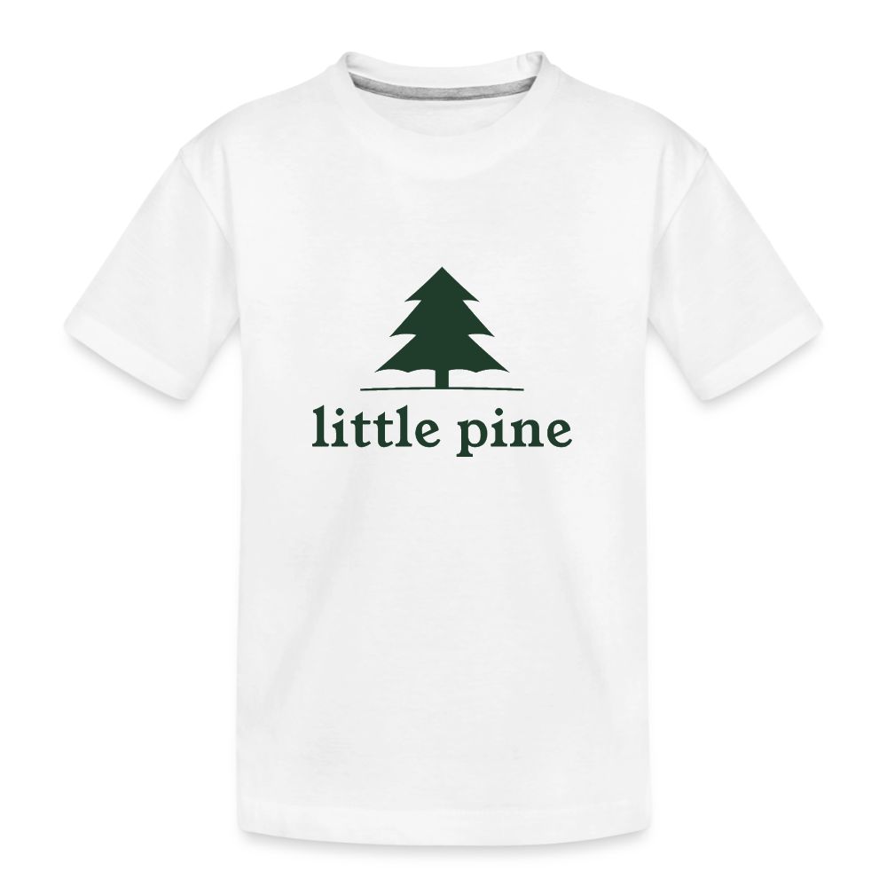 Kid’s Little Pine Organic T-Shirt - white