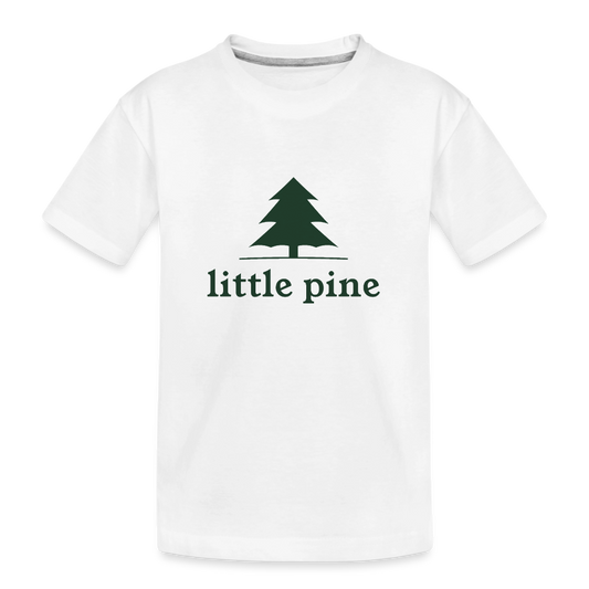Kid’s Little Pine Organic T-Shirt - white
