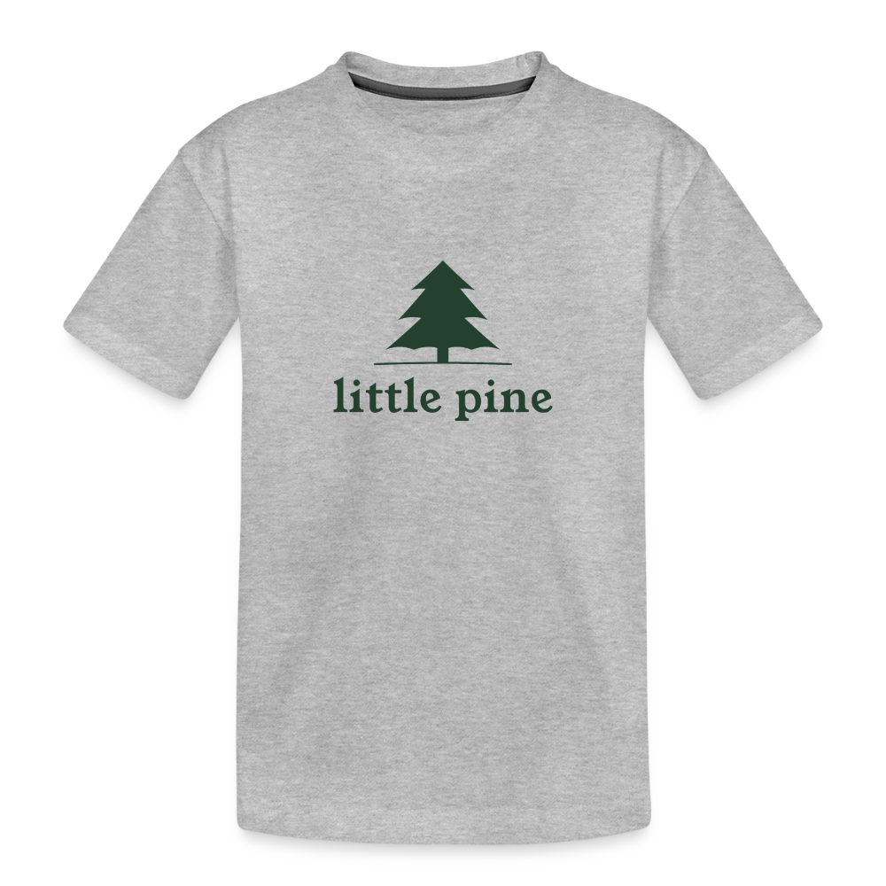 Toddler Little Pine Organic T-Shirt - heather gray