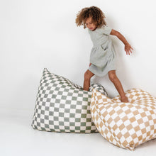 Load image into Gallery viewer, Checker Matcha Bean Bag
