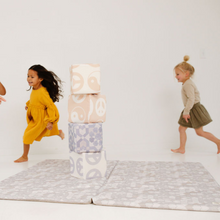 Load image into Gallery viewer, Lavender Peace Sign Play Cube
