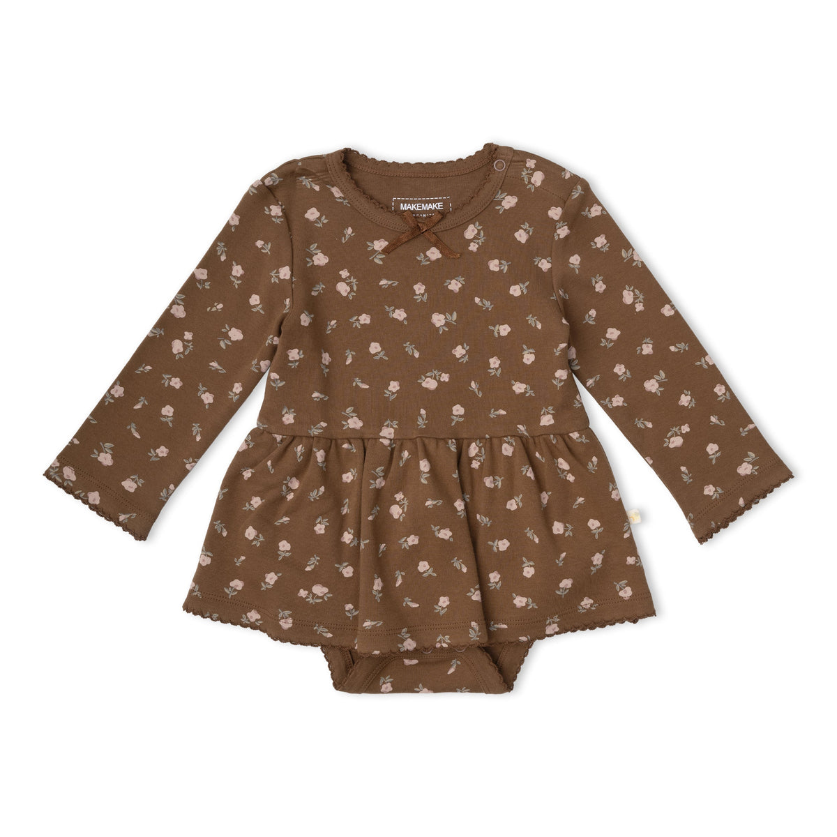 Organic Baby Bodysuit, Dress & Leggings Set – Primrose