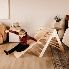 Load image into Gallery viewer, Olive- Pikler Triangle Ladder and Climber Slide - Multiple Sizes
