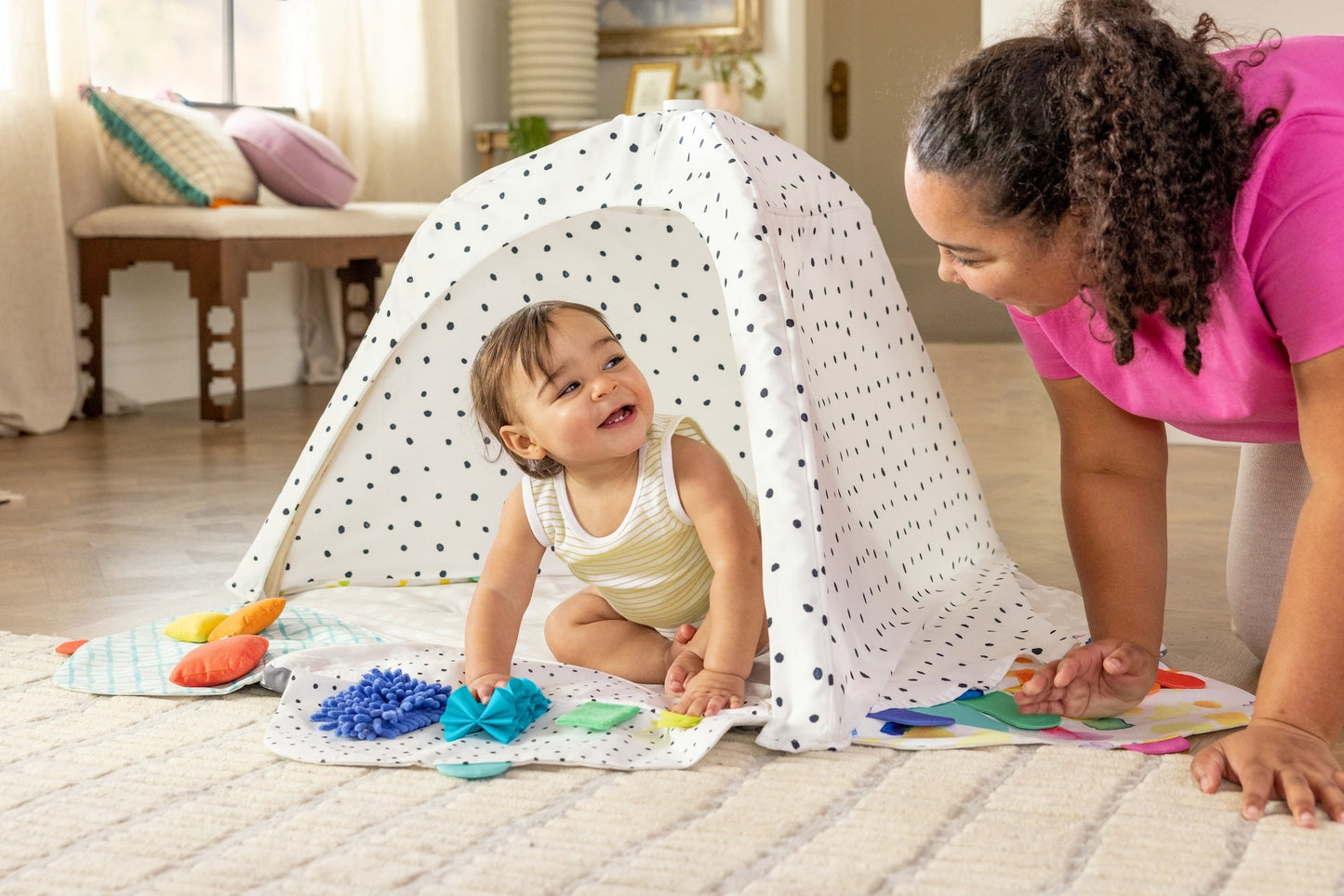 The Play Gym - Award-Winning Developmental Activity & Tummy Time Mat by Lovevery