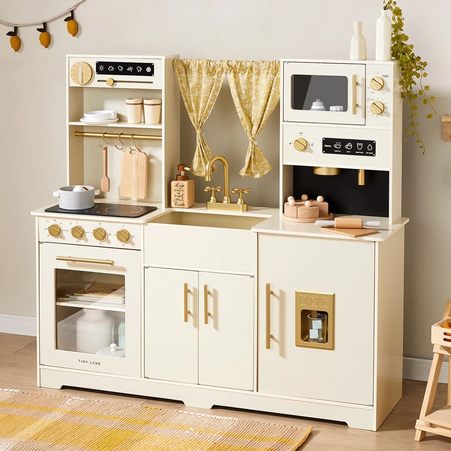 Tiny Land® Trendy Home Style Eco-Friendly Play Kitchen