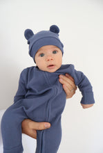 Load image into Gallery viewer, Luna + Luca Bear Waffle Set - Stormy Blue
