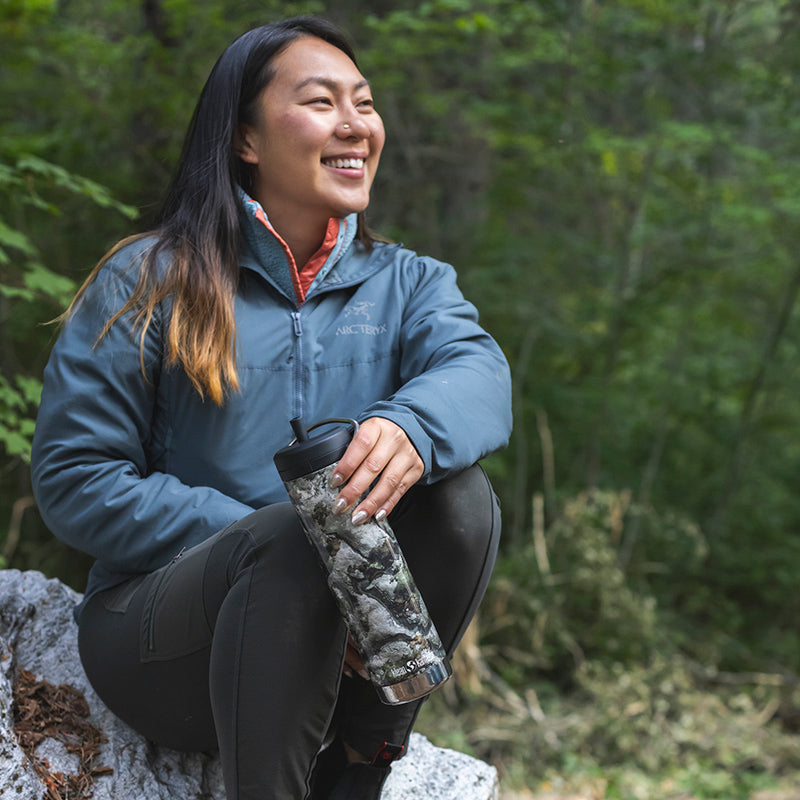 Klean Kanteen 20oz TKWide with Twist Cap - Mossy Oak