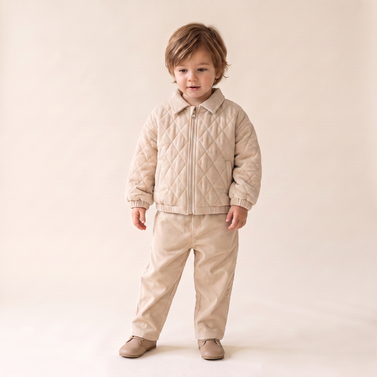 Organic Cotton Corduroy Pants for Babies & Toddlers – Oat